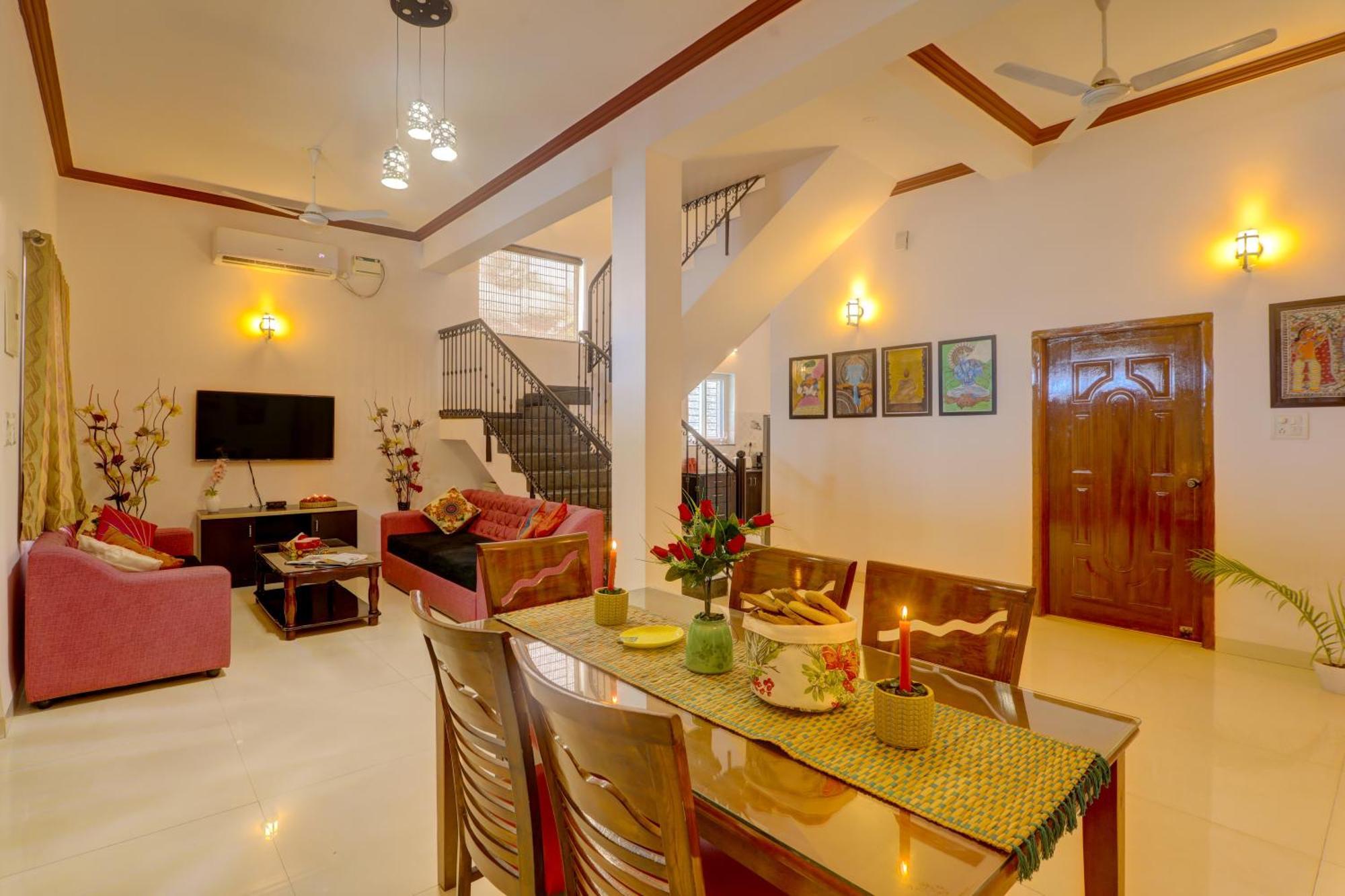 באג'ה Jaqk Holidays - 9Bhk Villa For Big Groups, Private Pool-Wifi-Cartaker-Parking, North Goa מראה חיצוני תמונה