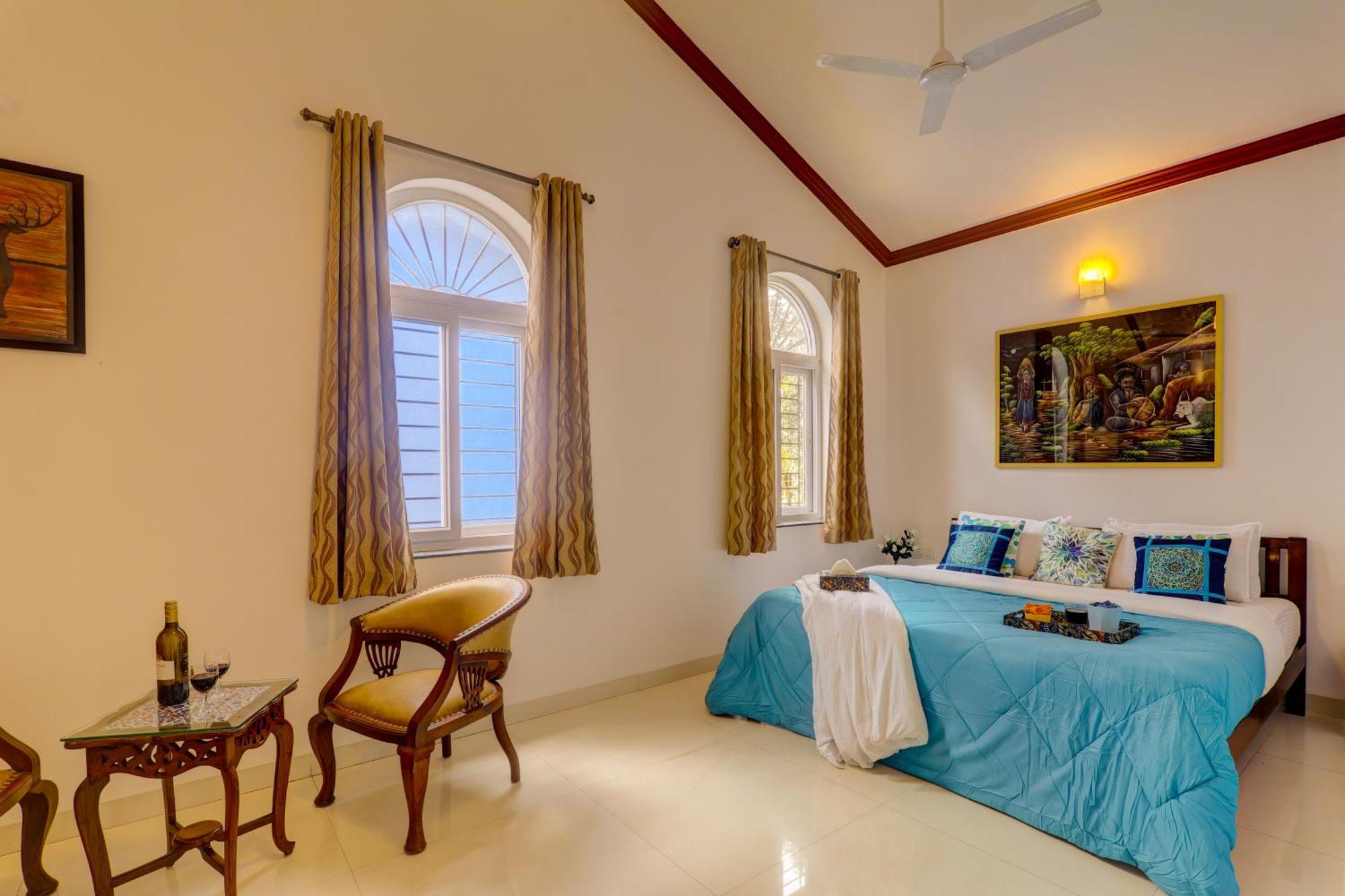 באג'ה Jaqk Holidays - 9Bhk Villa For Big Groups, Private Pool-Wifi-Cartaker-Parking, North Goa מראה חיצוני תמונה